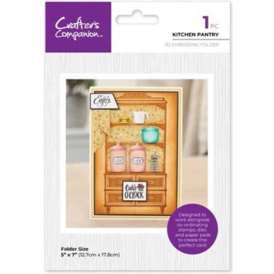 Afbeelding van CC Kitchen Mini Collection 2D Embossingfolder 5