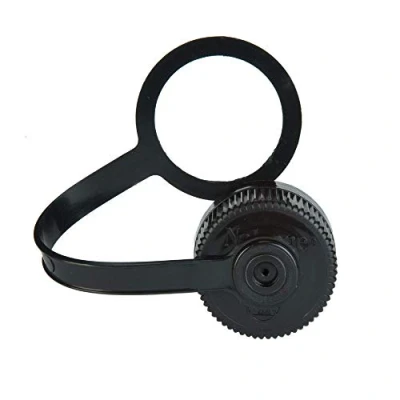 Afbeelding van Nalgene Uniseks plastic flessen voor volwassenen, met smalle hals, zwart, 38 mm
