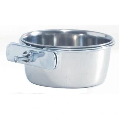 Afbeelding van Bz hondenvoerbak coopcup metaal met schroef 15cm 900ml