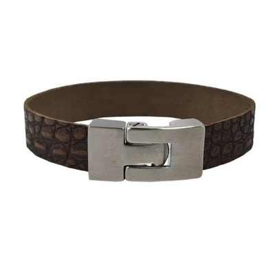 Afbeelding van As armband Brown Croco 16cm