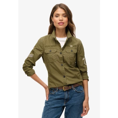 Afbeelding van Superdry Vrouwen Military Overhemd Groen Grootte: 34