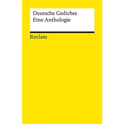 Afbeelding van Deutsche Gedichte: Eine Anthologie: 14266