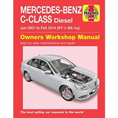 Afbeelding van Mercedes Benz C Class Diesel (Jun &#039;07 Feb &#039;14): Saloon &amp; Estate (W204 Series): C200CDI, C220CDI C250CDI 2.1 Litre (2143CC/2148CC)