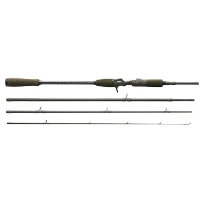 Afbeelding van Savage Gear SG4 Fast Game BC TR Baitcaster Reishengel 221cm (30 80g) (4 Delig) Baitcasthengel