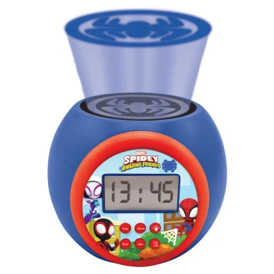 Afbeelding van Spiderman Projector wekker met timer Spidey 3380743100425