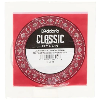Afbeelding van D&quot;;Addario J2704 Student Nylon Classical snaar voor klassieke gitaar normal tension (D4)