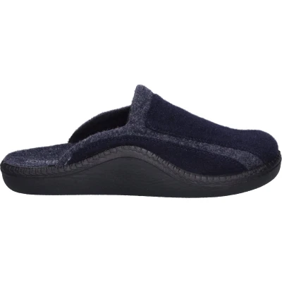 Afbeelding van Josef Seibel Pantoffels, Heren, Maat: 44, Ocean kombi Vilten schaapswol