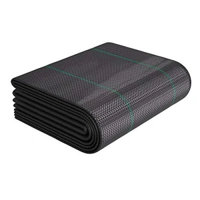 Afbeelding van Gardengloss 20m² Anti Onkruiddoek 100g/m² Waterdoorlatend En Scheurvast Ondergronddoek Met Hoge UV Stabilisatie Onkruidfolie Lint (10m x 2m, Gevouwen)