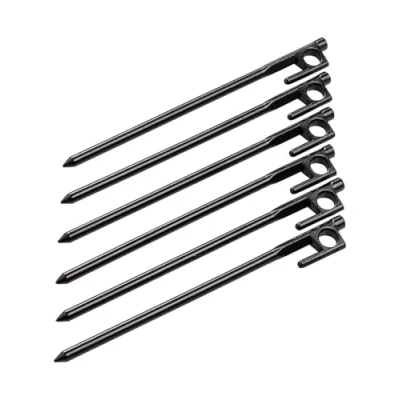 Afbeelding van VAUDE Onderdeel Cast Iron Pin, zwart, 20cm, 109850100