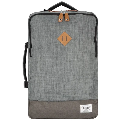 Afbeelding van CABIN pro retro polyester reistas rugzak grijs