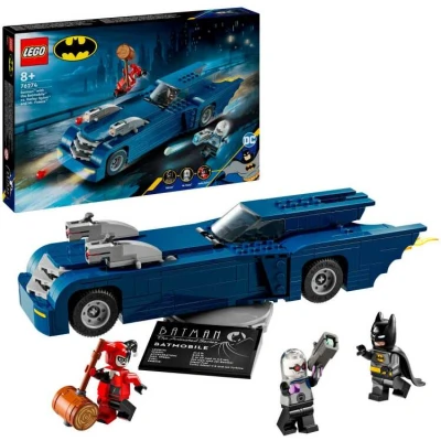 Afbeelding van LEGO Super Heroes Batman met de Batmobile vs. Harley Quinn en Mr. Freeze 76274