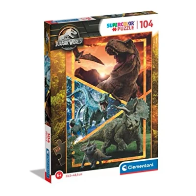 Afbeelding van Clementoni Legpuzzel Super Color Jurassic World, 104st.