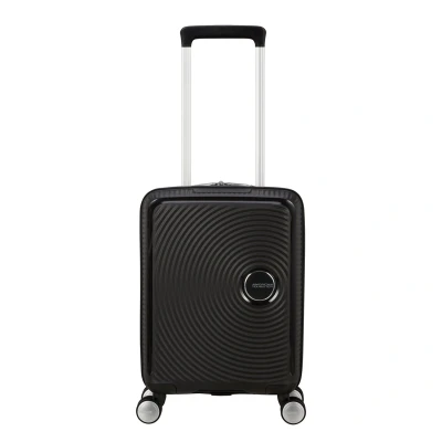 Afbeelding van American Tourister Soundbox Mini Spinner 47 bass black Harde Koffer