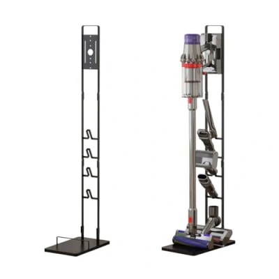 Afbeelding van Foho Standhouder compatibel met Dyson Gen5, V15s, V15, V12 Slim V11, V10, V8, V7, V6, metalen houder, zonder boren, beweegbaar, kan stofzuiger en alle accessoires opbergen