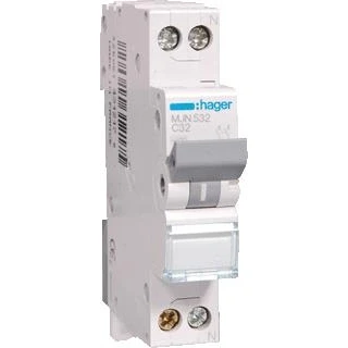 Afbeelding van HAGER AUTOMAAT 1PN 32 A C 45KA MJN532