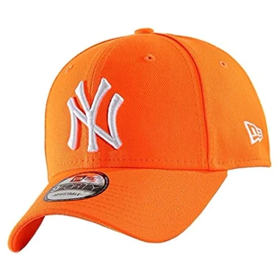 Afbeelding van New Era York Yankees Mlb Cap Verstellbar 9forty Basecap Kappe Neon Orange One Size