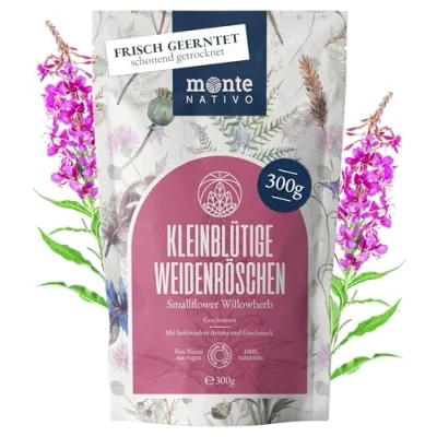 Afbeelding van Kleinbloemige wilgenroosje thee Monte Nativo (300 g) los 100% natuurlijk en zonder additieven aromatische kruidenthee voor een heerlijke infusie