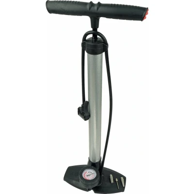 Afbeelding van Brüder Mannesmann Fietspomp met manometer (Hobby) 00360
