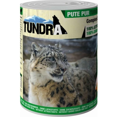 Afbeelding van Tundra kattenvoer natvoer kalkoen puur 400g