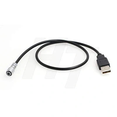 Afbeelding van HangTon BMPCC 4 K Weipu 2 Pin naar USB 12 V Power Kabel voor Blackmagic Ontwerp Pocket Cinema Camera 50 cm