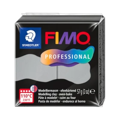 Afbeelding van Fimo Mod.masse prof 57g dolfijn grijs