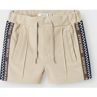 Afbeelding van Name It mini jongens short HALFDAN Peyote Regular Fit