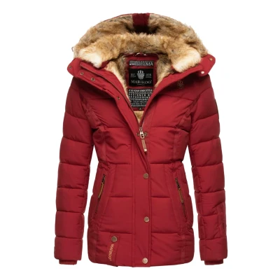 Afbeelding van Marikoo Nekoo Winterjas, Dames, Maat: Small, Dark red