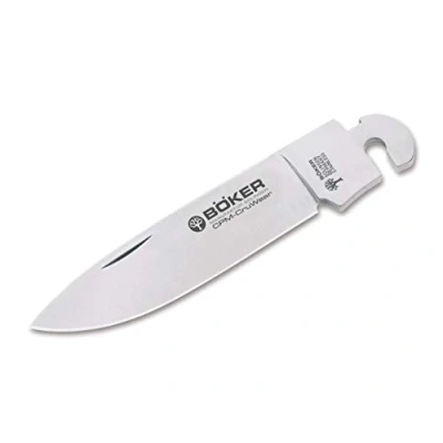 Afbeelding van Böker Optima Drop Point lemmet CPM CruWear, zilver, 9 cm