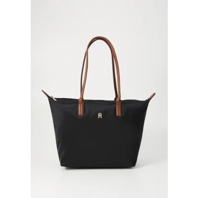 Afbeelding van Tommy Hilfiger Popette TOTE Shopper, Dames, Maat: One Size, Black