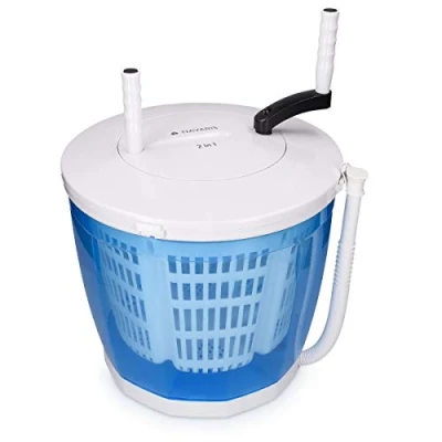 Afbeelding van Navaris 2 in 1 mini wasmachine en centrifuge Draagbare, niet elektrische wasmachine/droger voor kamperen Campingwasmachine tot kilo