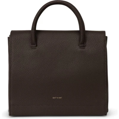 Afbeelding van Matt &amp; Nat Purity Satchel Adel Truffle