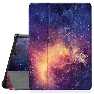 Afbeelding van Fintie Hoes Compatibel met Samsung Galaxy Tab S4 10.5 2018 shell S penhouder inch tablet T830/T835 ultradunne schelp automatische slaap /ontwakingsfunctie,