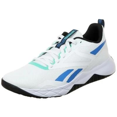 Afbeelding van Reebok NFX Trainingsschoen, Heren, Maat: 43, Footwear white kinetic blue black Kunststof/ textiel
