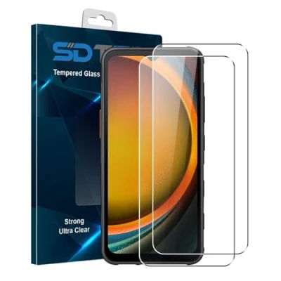 Afbeelding van SDTEK *2 Pack Screen Protector voor Samsung Galaxy Xcover 7 Gehard Glas Premium Guard