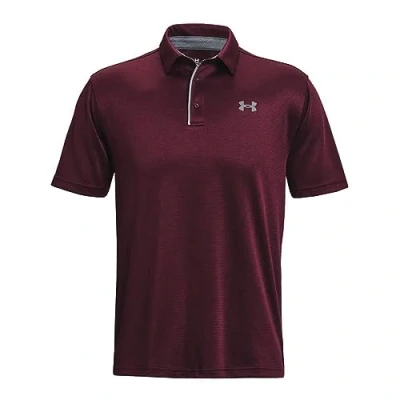Afbeelding van Under Armour Heren 2023 Golf Tech Wicking Getextureerd Zacht Licht Polo Shirt