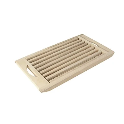 Afbeelding van Faveco 507320 snijplank voor brood, berkenhout, 21 x 37 2,5 cm, bruin