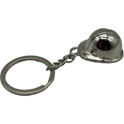 Afbeelding van Bouwhelm / Veiligheidshelm, Sleutelhanger/Sleutelbos, Bouwen, Klussen, Bouwvakker, Werkhelm