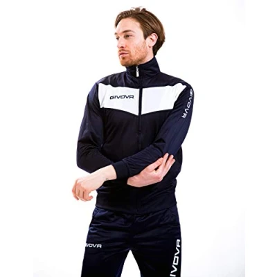Afbeelding van Givova Visa trainingspak voor heren, meerkleurig (blauw/wit), S