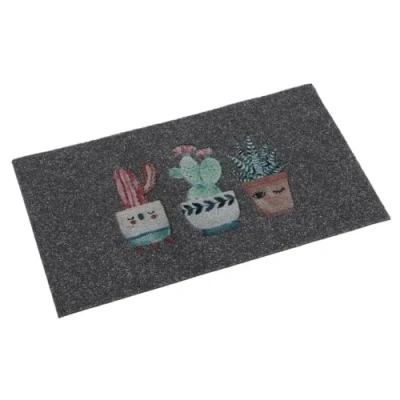 Afbeelding van Deurmat Versa Cactus Thermoplast Kokosvezel 40 x 2 70 cm