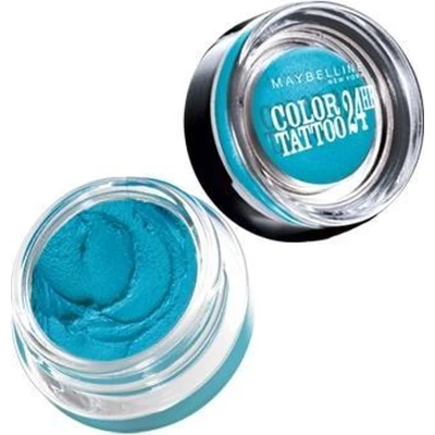 Afbeelding van Maybelline New York Color Tattoo 24H 20 Turquoise Forever Blauw Langhoudende Crème Oogschaduw 53 gr.