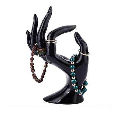 Afbeelding van WNHB® Hand Sieraden Displayhouder OK Vorm Mannequin voor Armbanden en Ringen Sieradenstandaard