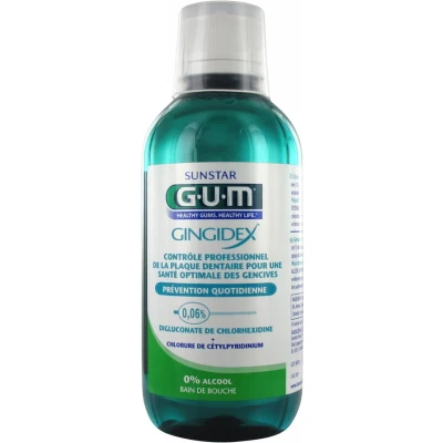 Afbeelding van 6x GUM Mondspoelmiddel Gingidex 300 ml