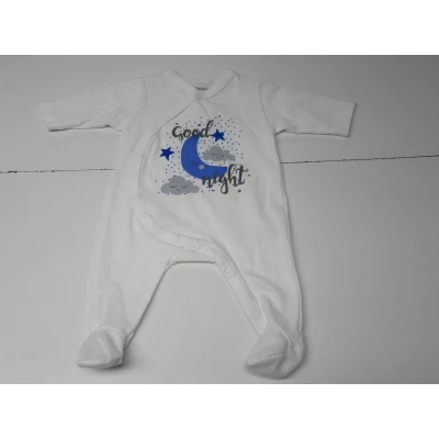 Afbeelding van wiplala pyjama wit goodnight 6 maand 68