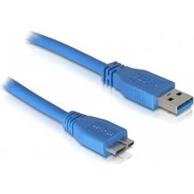 Afbeelding van Delock Cable USB 3.0 type A male&gt;USB Micro B male 2 m blue
