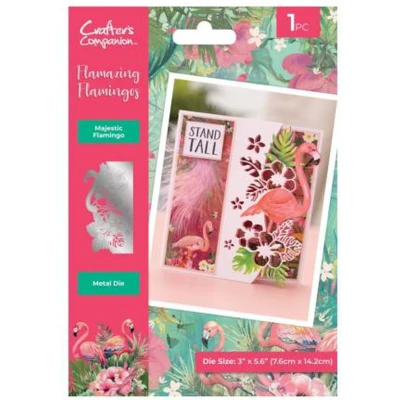 Afbeelding van CC Flamazing Flamingos Snijmal Majestic Flamingo