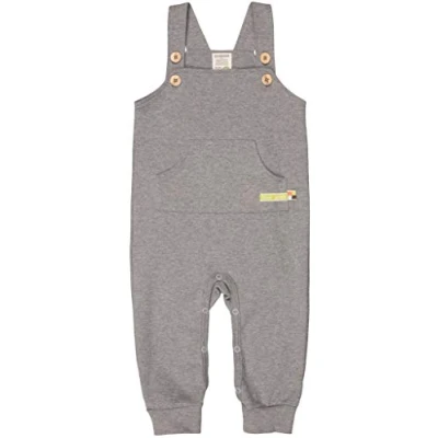 Afbeelding van loud + proud Kleinkinder Tuinbroek voor kinderen, Maat: 98/104, Grey