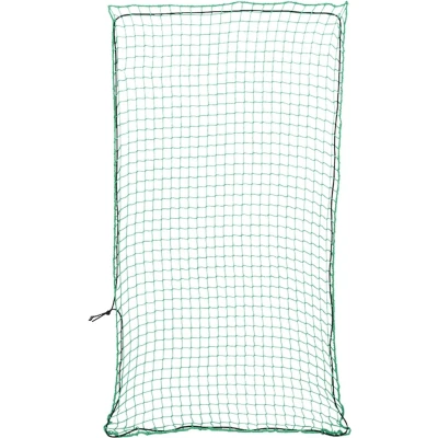 Afbeelding van vidaXL Aanhangwagennet elastisch touw 7x3,5 m polypropeen groen