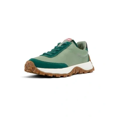 Afbeelding van Camper Drift Sneakers laag voor kinderen, Maat: 32, Mittelgrün Leer