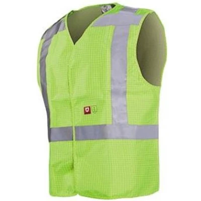 Afbeelding van SIOEN RAUFAR vlamvertragende en antistatische signalisatie gilet (rws) fluogeel 308AA2PX8FY1XL
