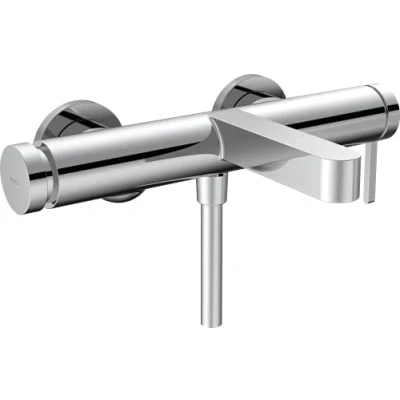 Afbeelding van Badmengkraan Opbouw Finoris HansGrohe Eengreeps Chroom